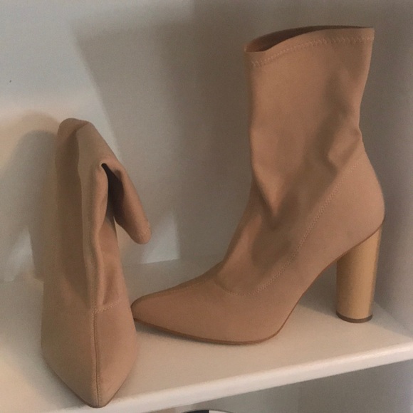 Lola Shoetique Shoes - Tan boots